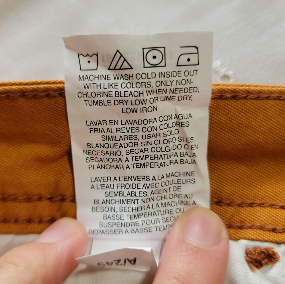 Women's Lee Legendary Carpenter‎ Shorts with Hammer Loop, Caramel, Size 18, NWT